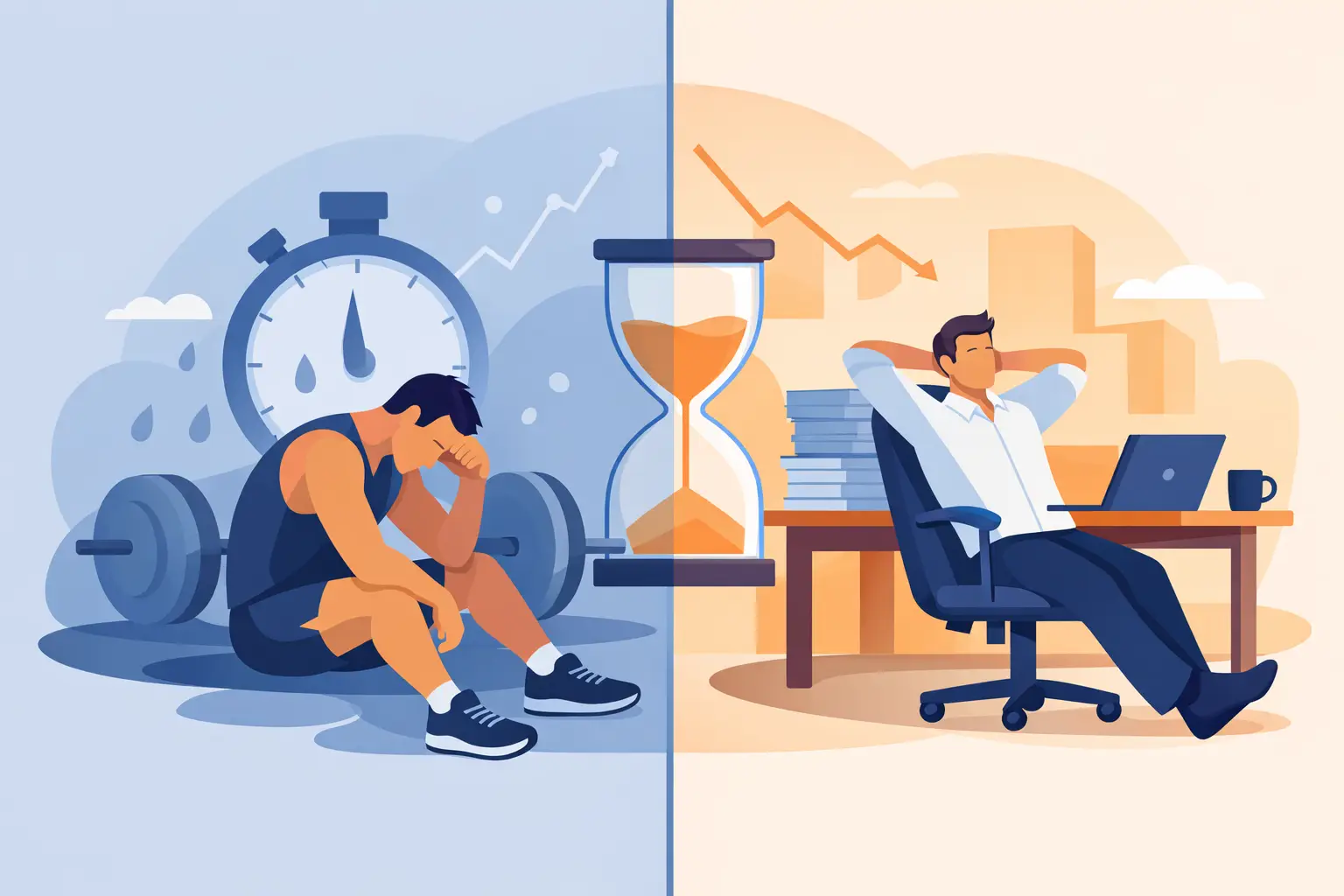 Overtraind of ondersteld verschil begrijpen