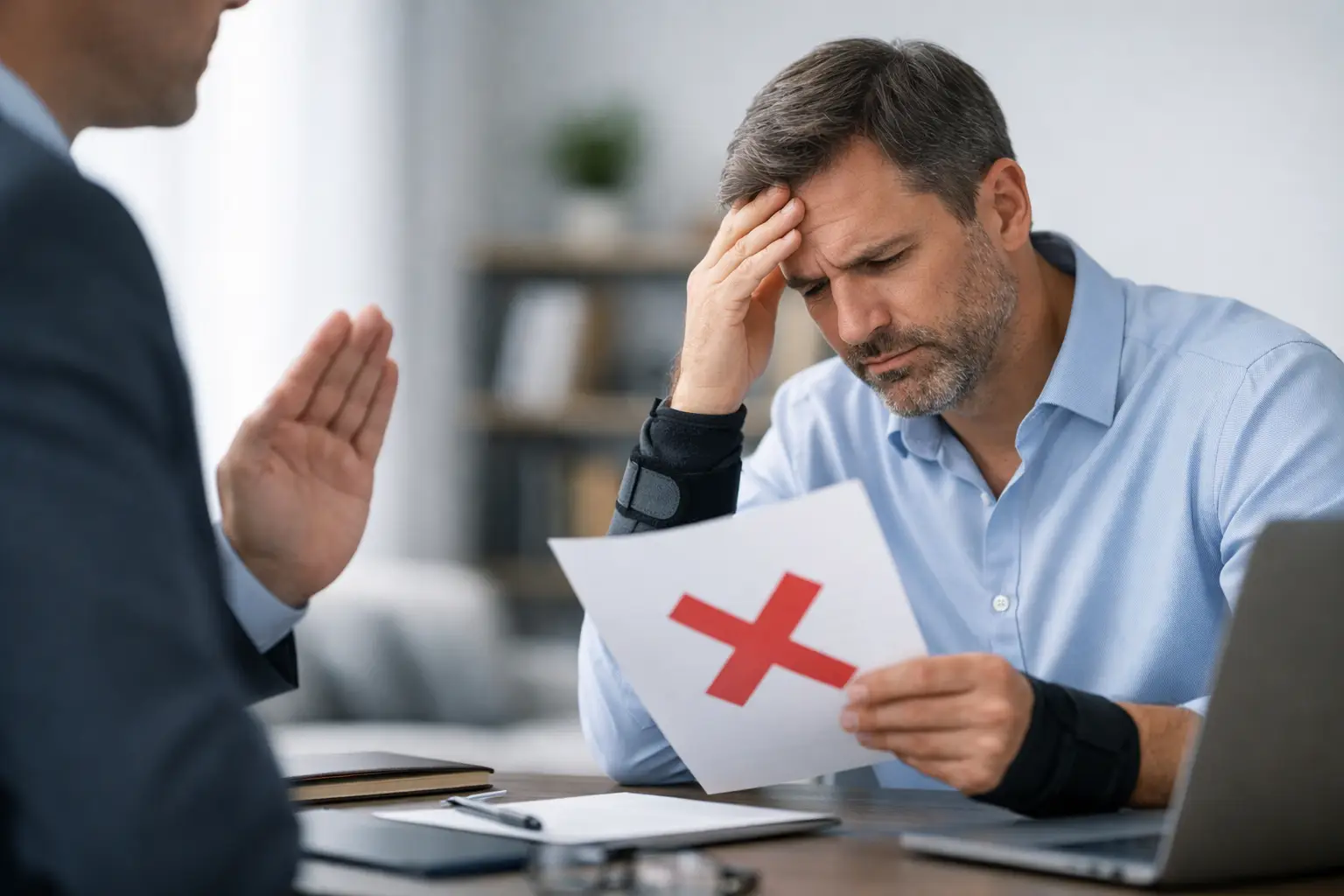 Qué hacer si niegan compensación laboral
