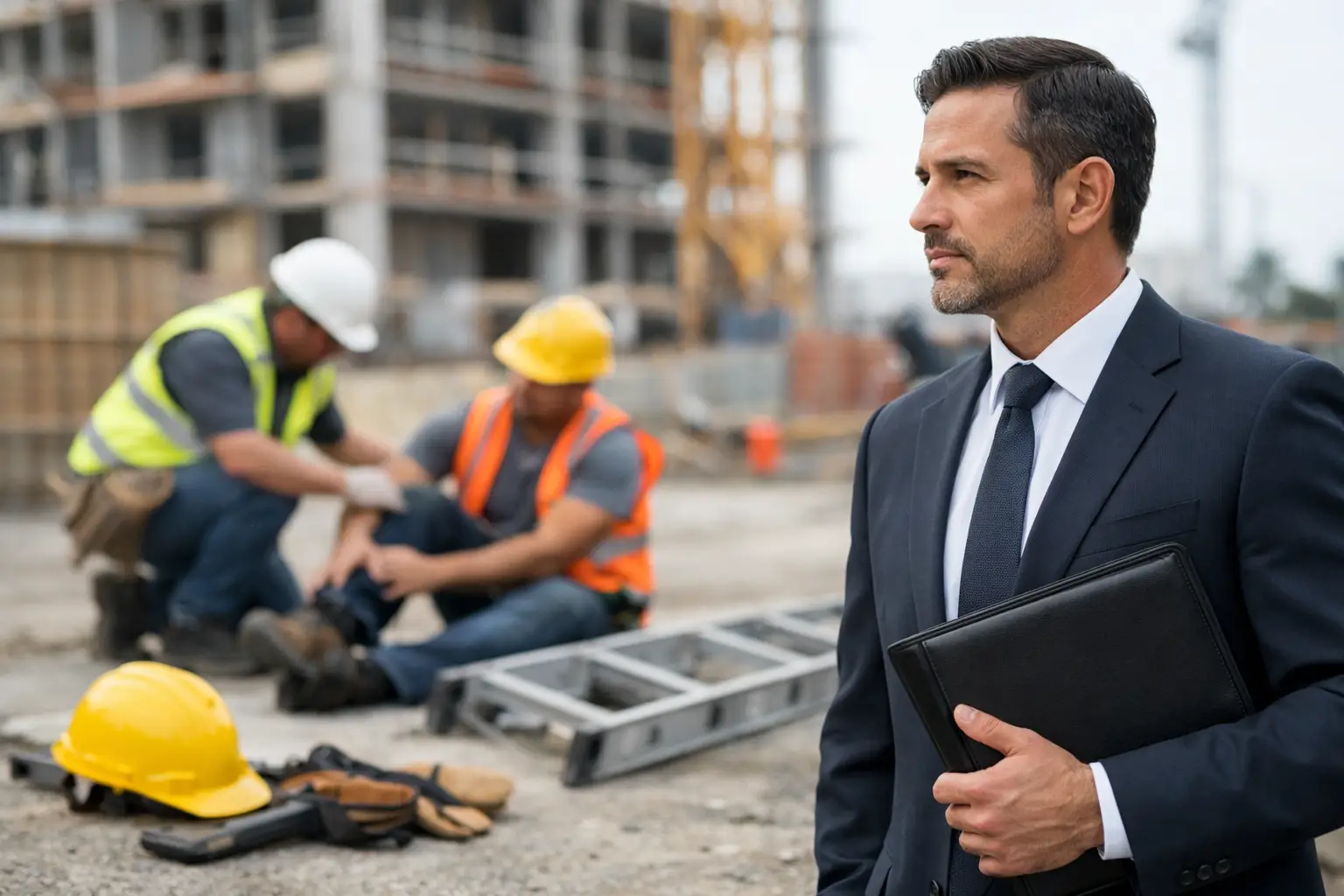 Abogado de accidente de construcción en California