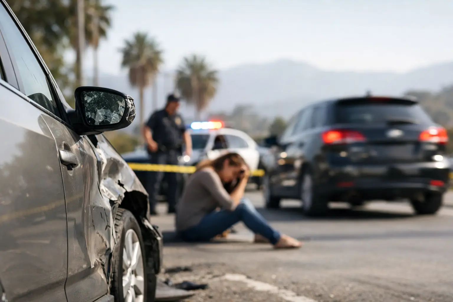Cómo reclamar un accidente de fuga en California