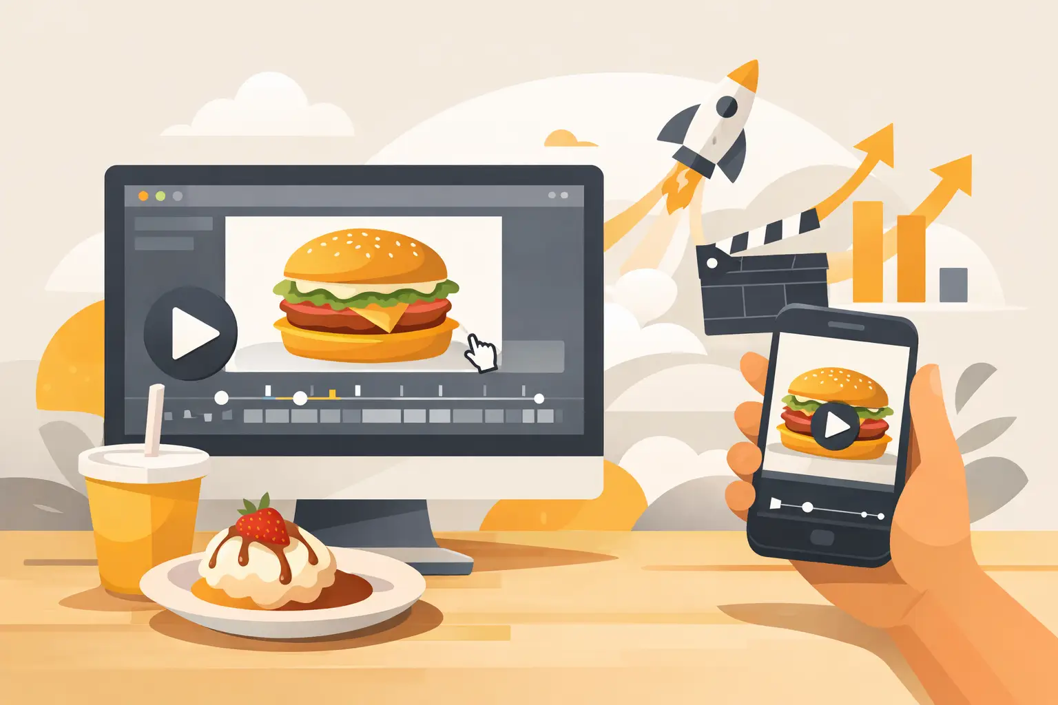 Food Product Animation for Faster Campaigns