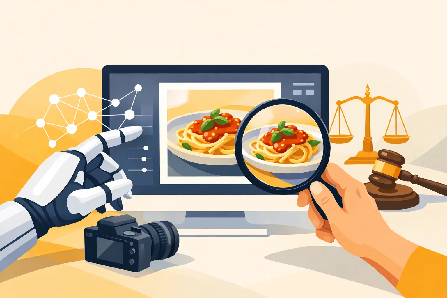 Are AI Food Photos Legal for Commercial Use?