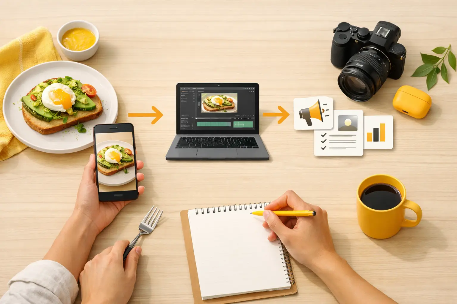 Build a Food Content Workflow That Scales