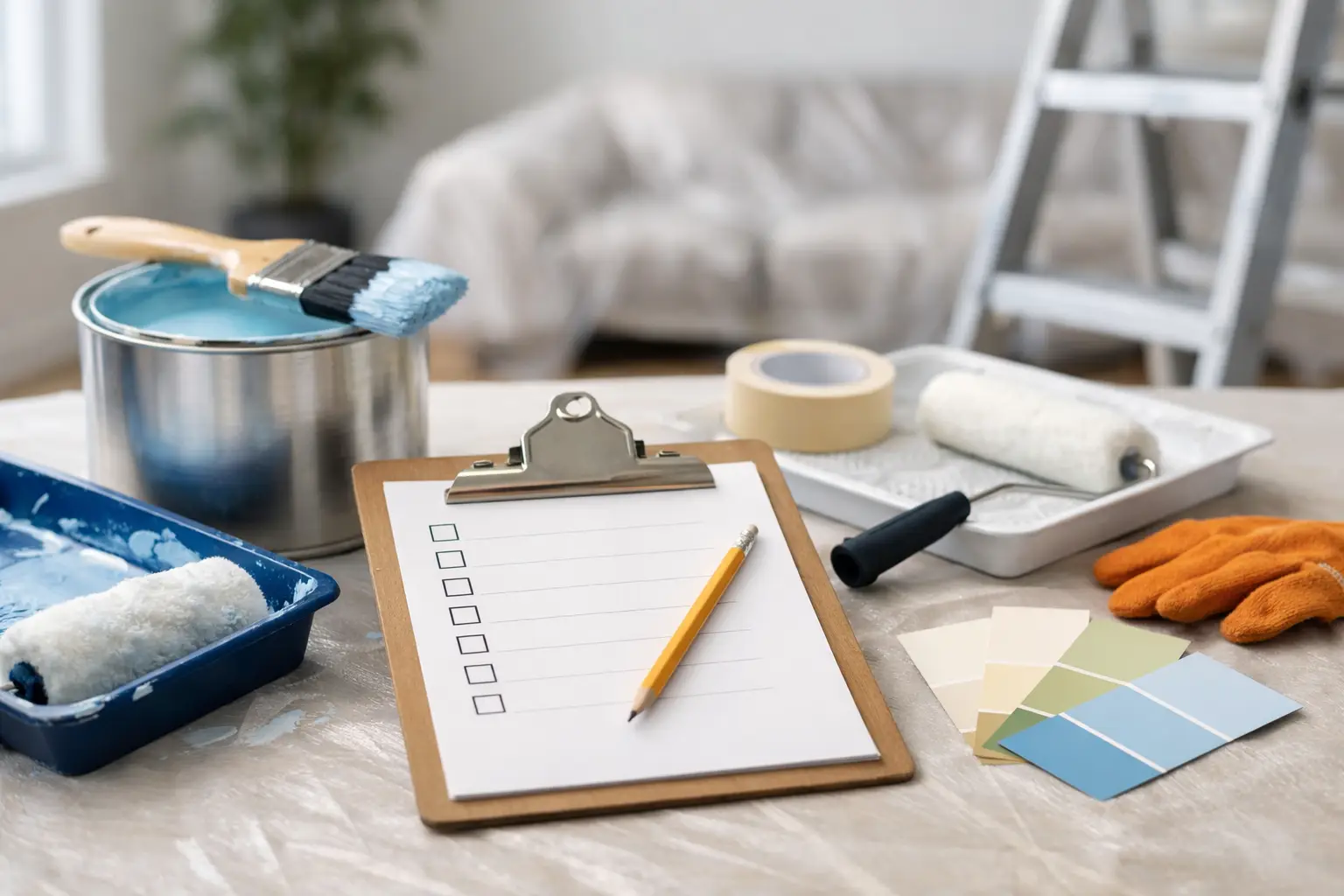 A Homeowner Painting Project Checklist That Works