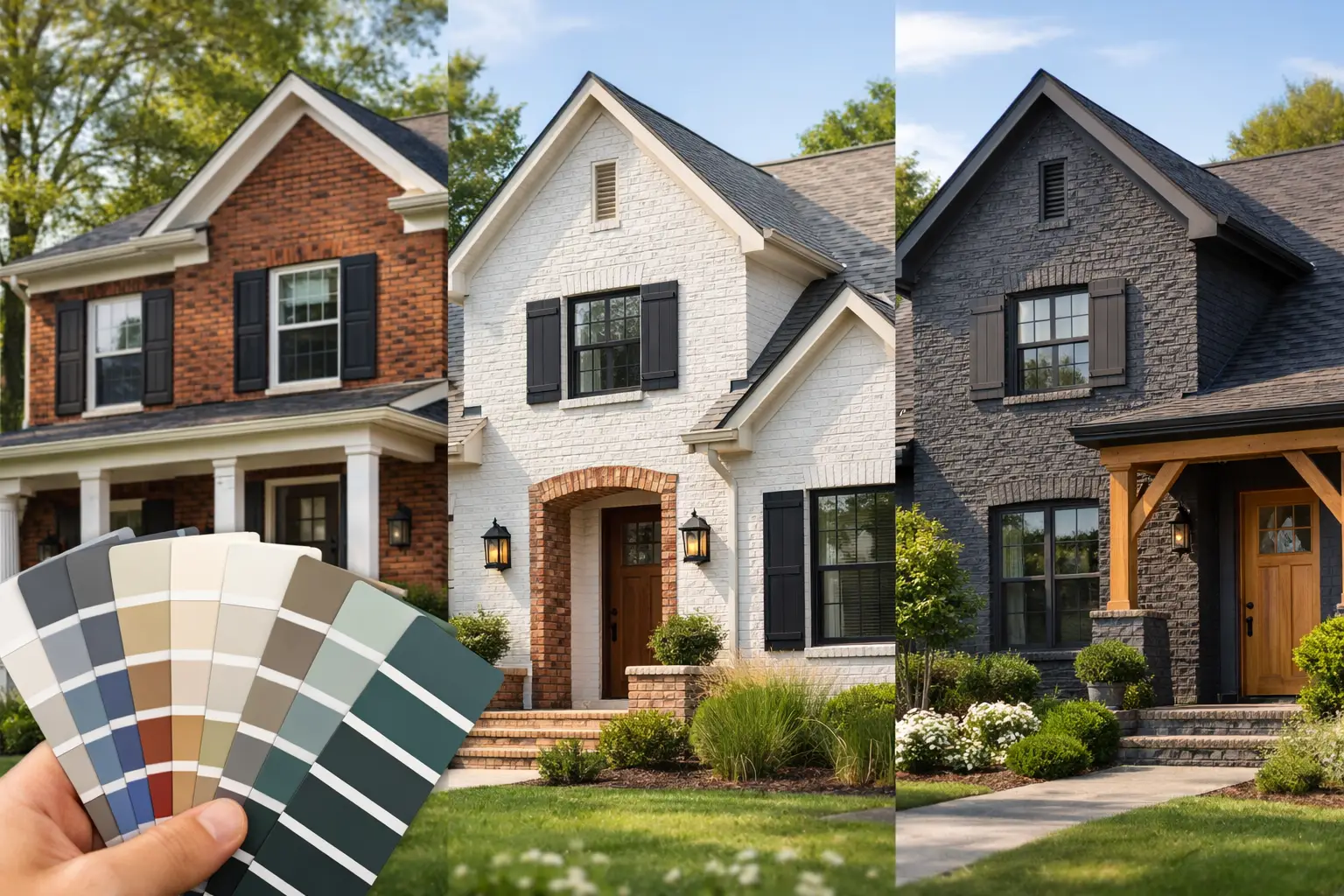 Best Exterior Colors for Brick Homes