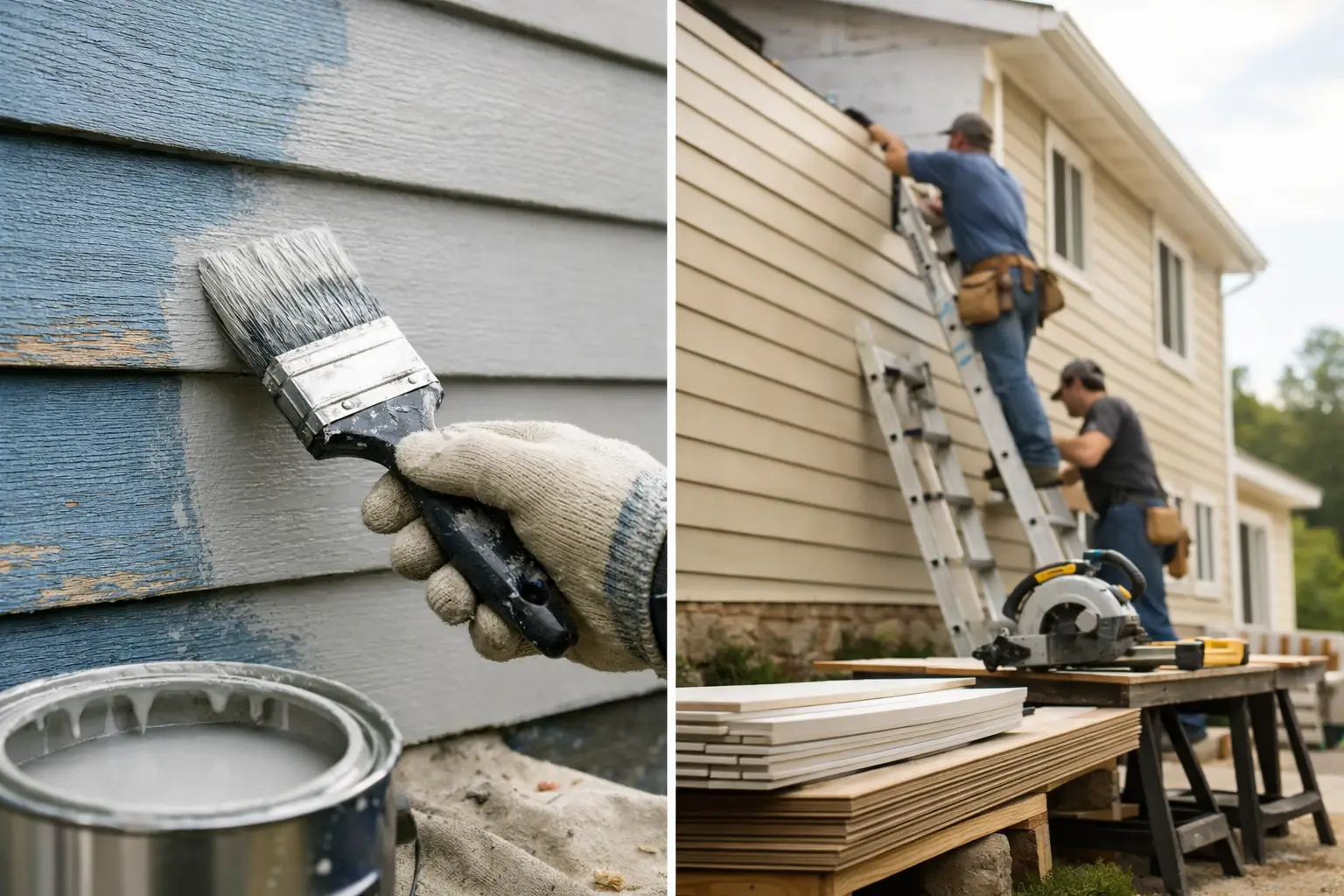 Paint or Replace Siding? How to Choose Wisely