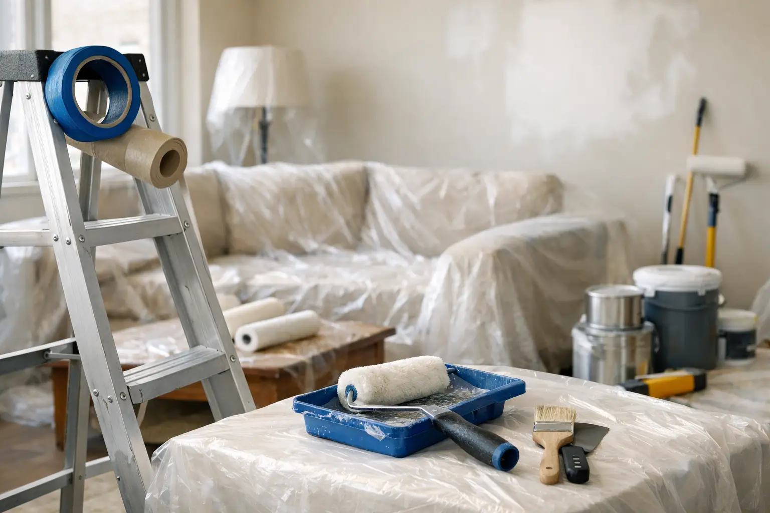 How to Prepare Home for Painters
