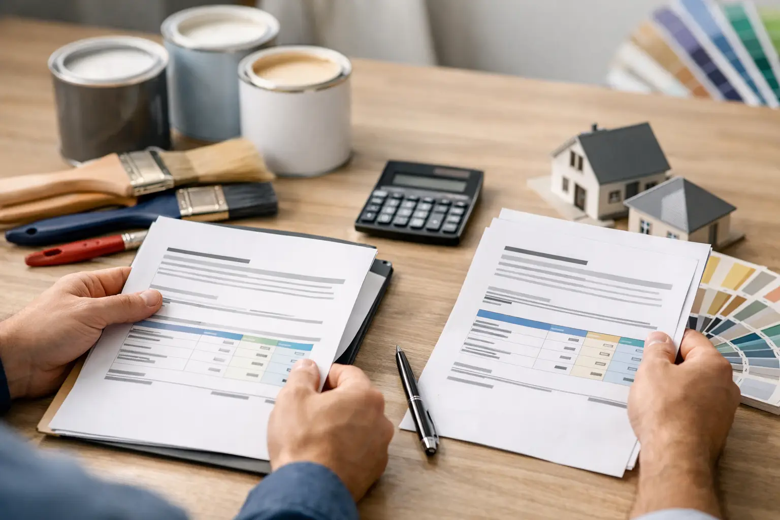 How to Compare Painting Bids the Right Way