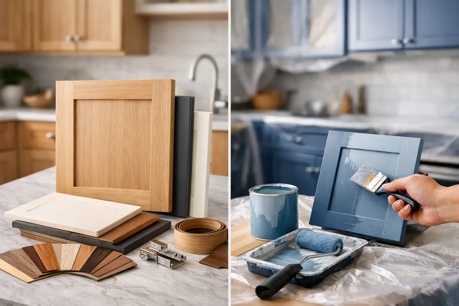 Cabinet Refacing vs Painting: Which Pays Off?