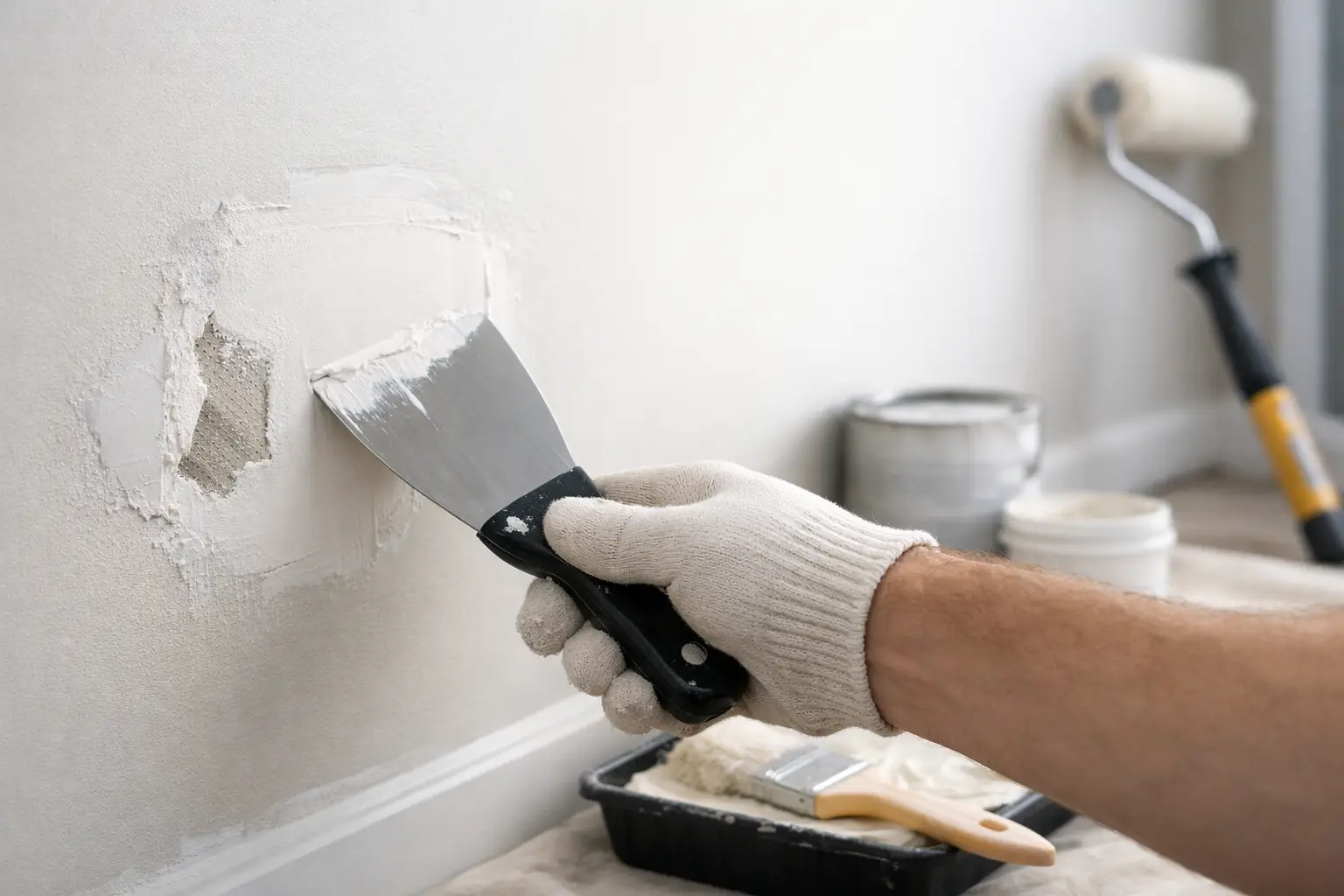 Drywall Repair Before Painting Done Right