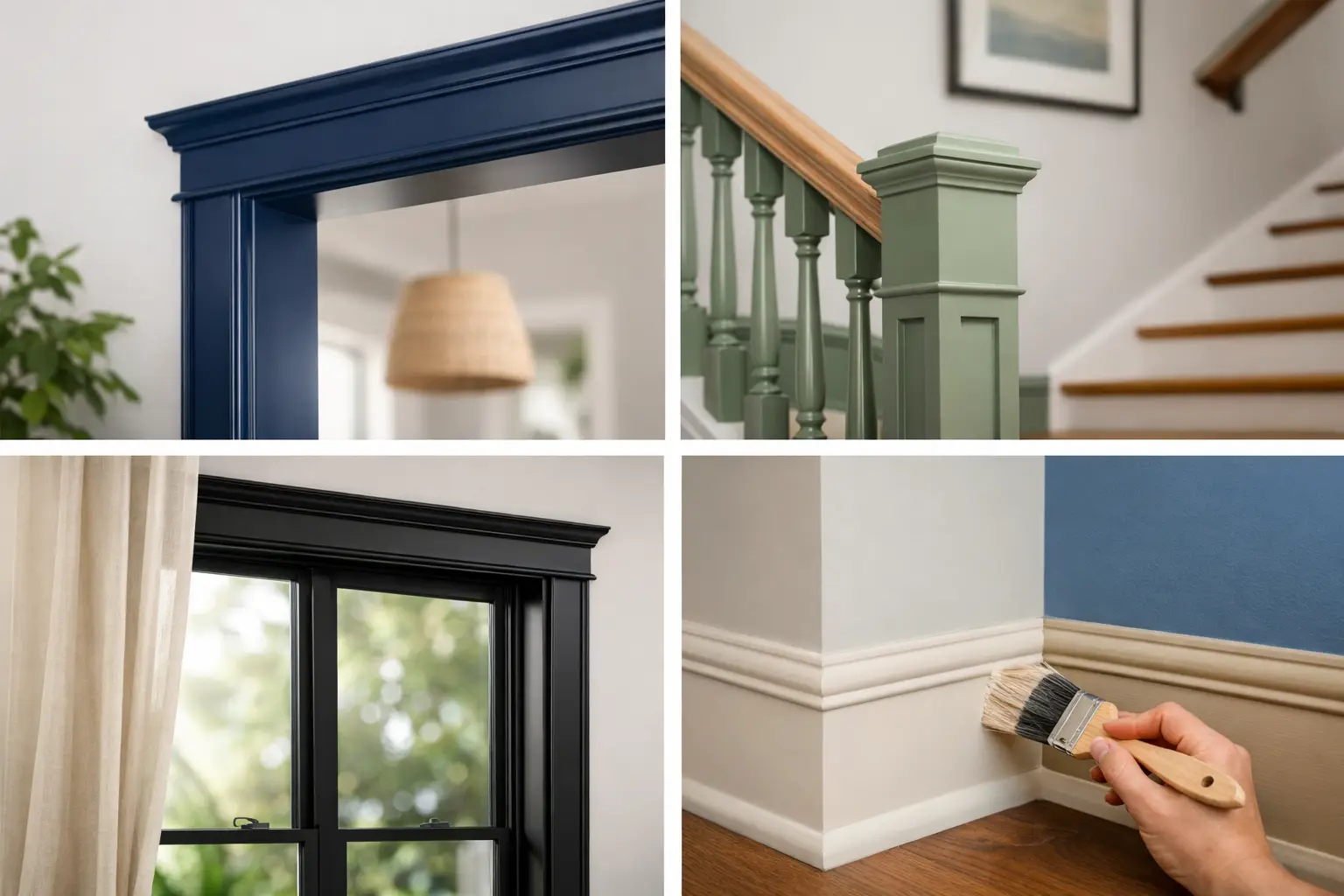 9 Trim Painting Ideas for Homes