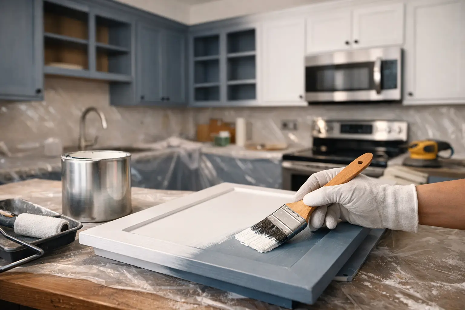 Guide to Repainting Kitchen Cabinets