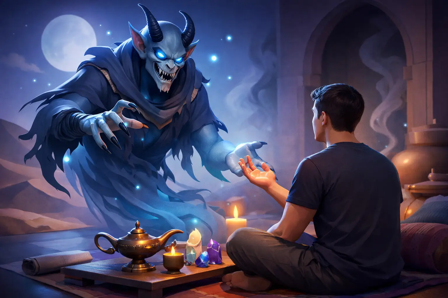 Ghul Djinn Spirit Companion: What to Expect