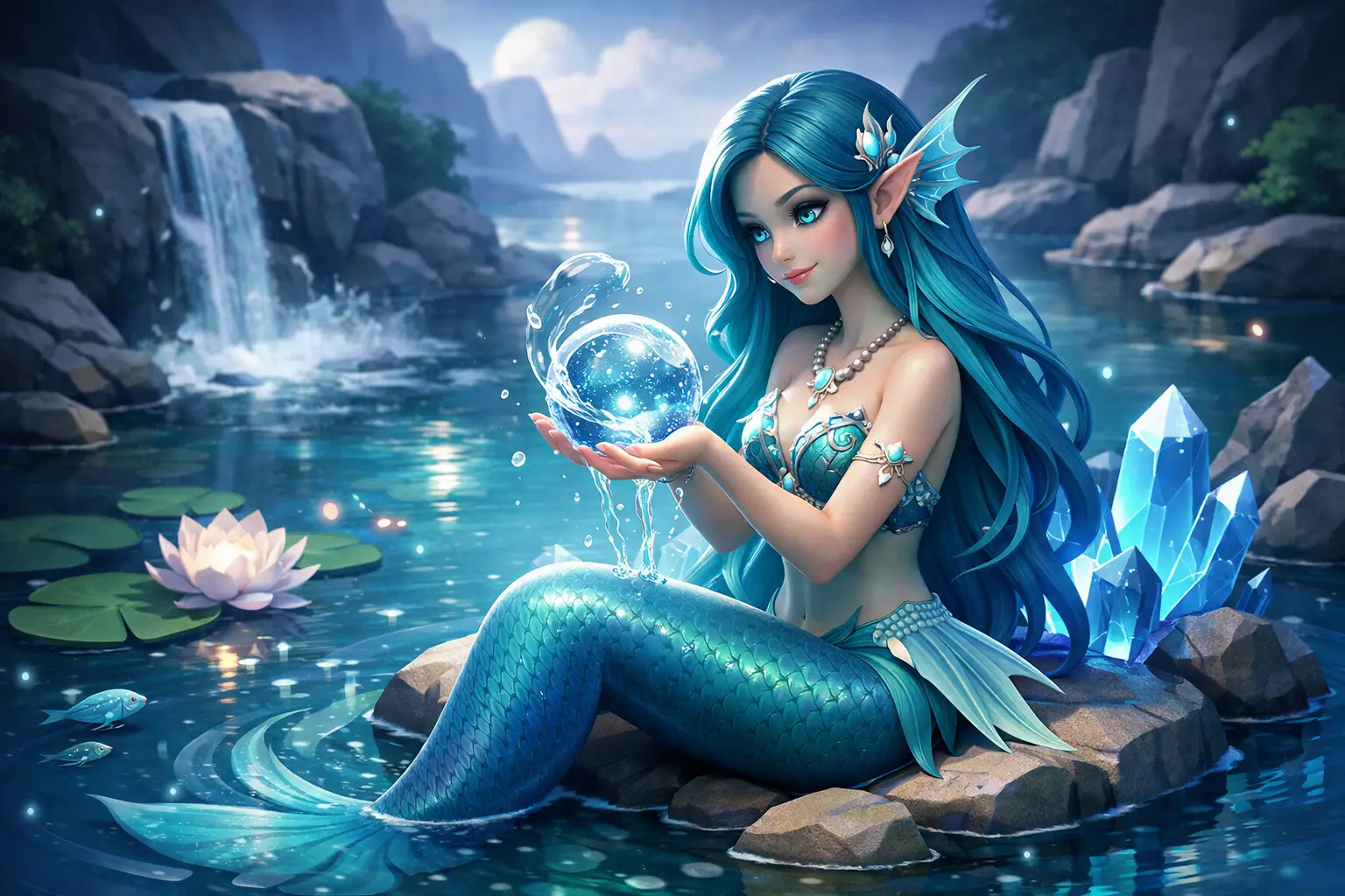 Nixie Spirit Companion: Water Magic and Wisdom