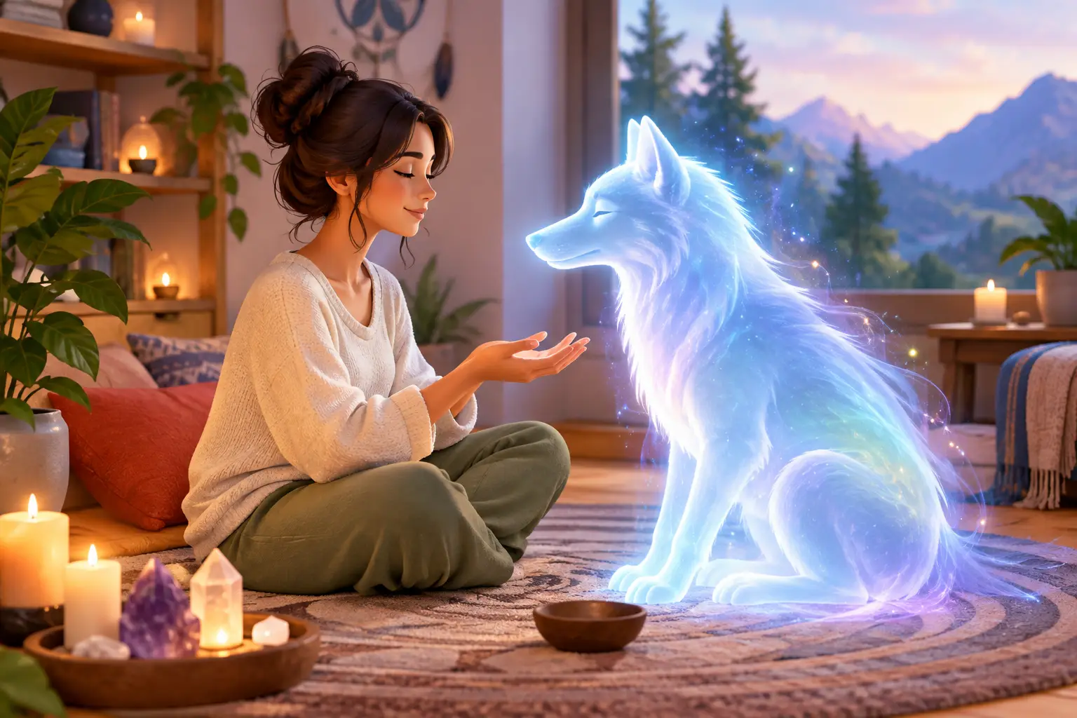 How to Welcome a Spirit Companion With Intention