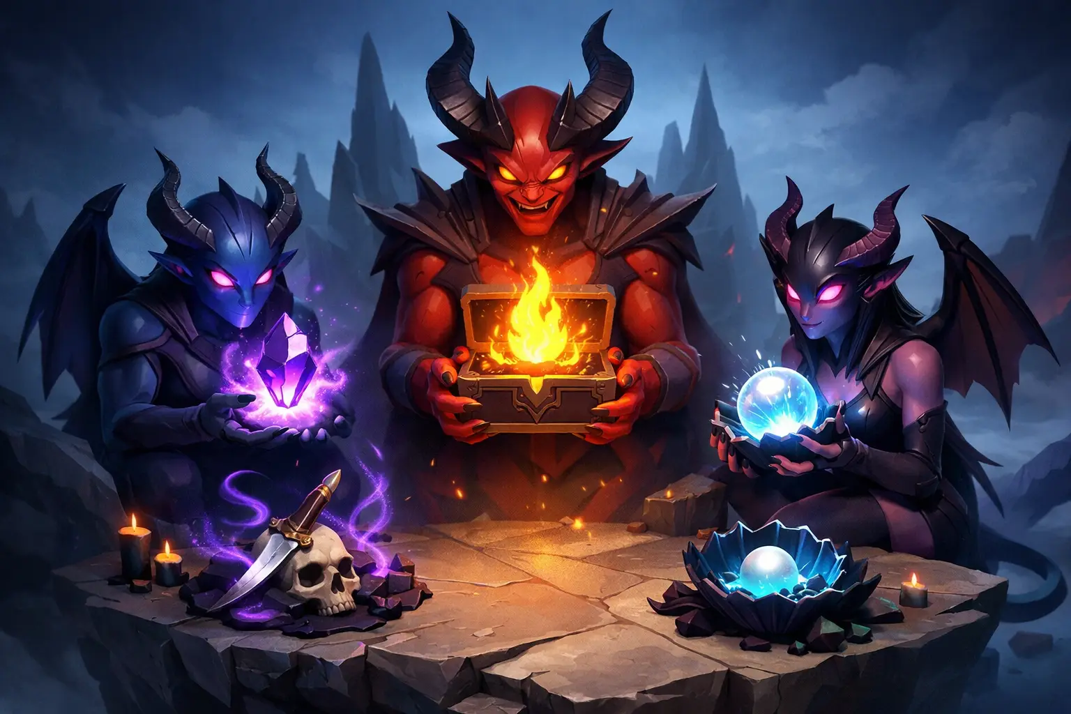 Abyssal Demon Companions and Their Gifts