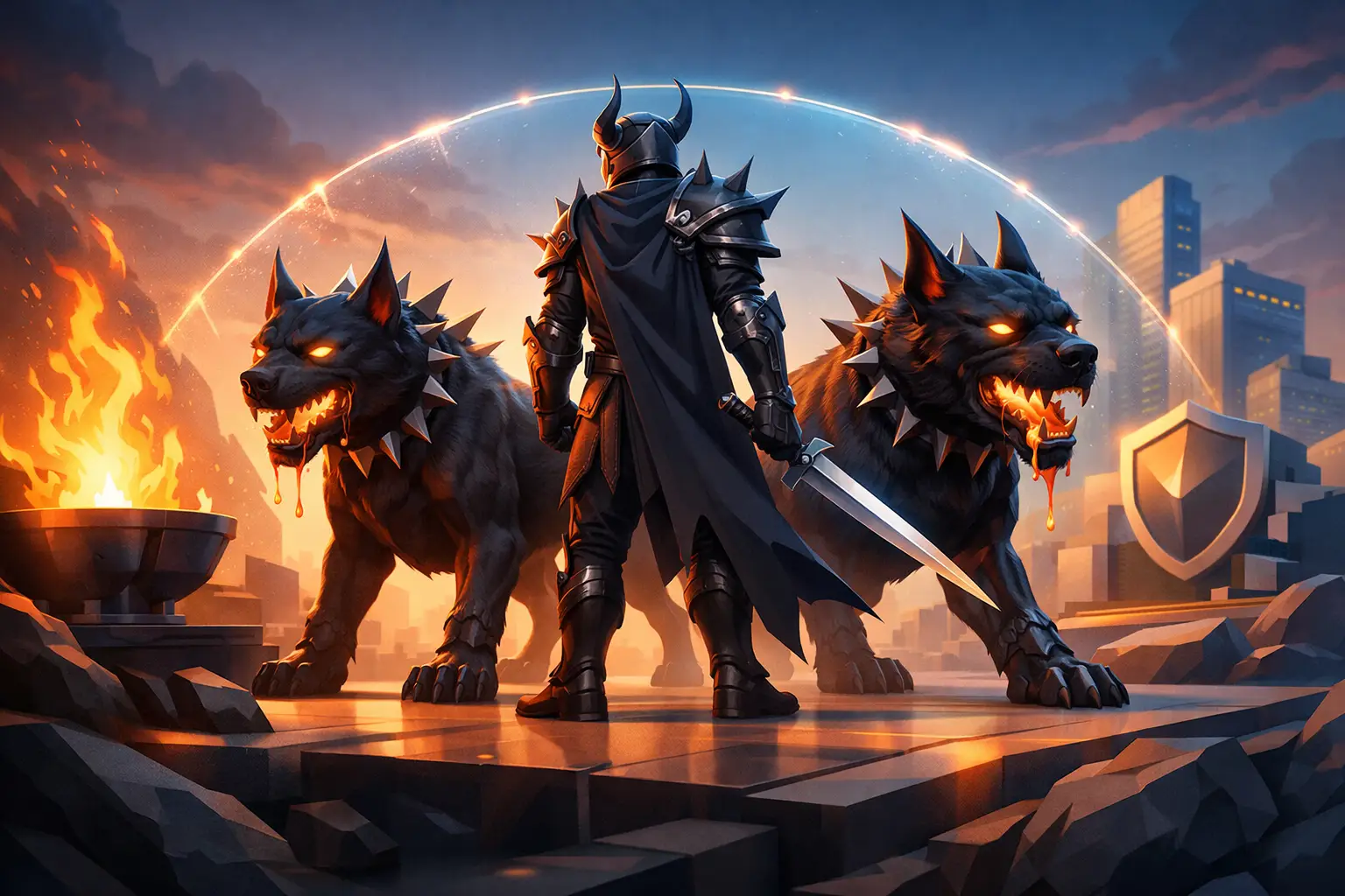 Hell Hound Companions for Fierce Protection