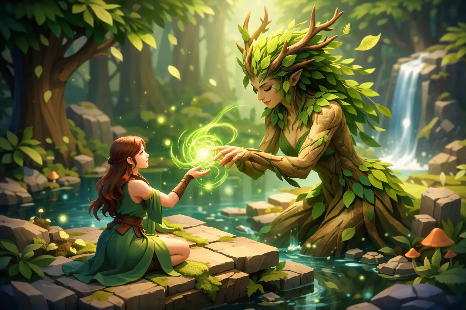 Dryad Conjure: A Living Bond With Forest Magic