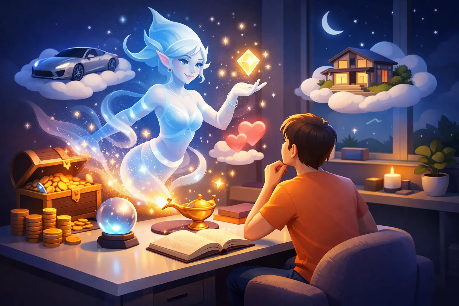 What a Wish Granting Spirit Companion Can Do