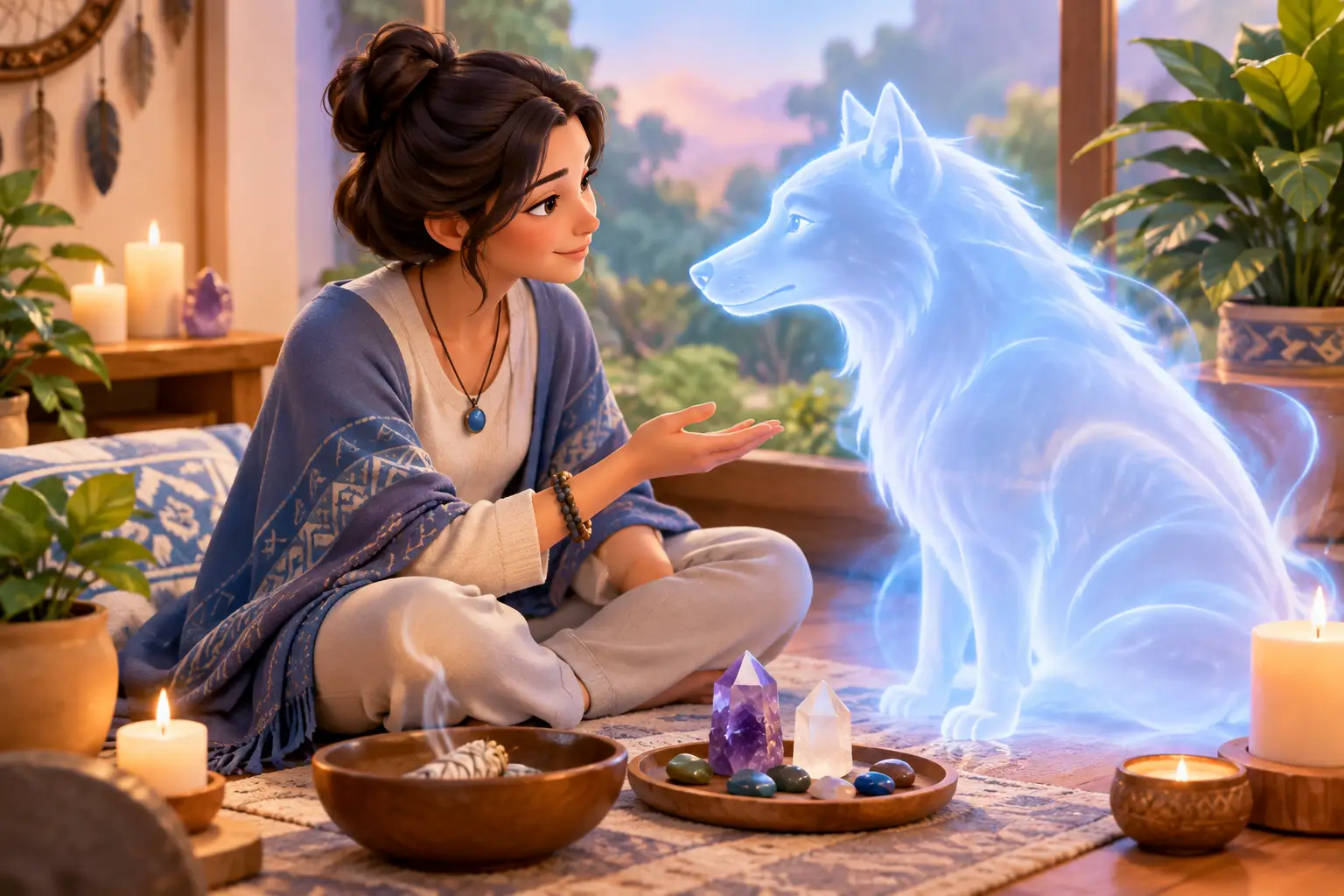 A Spirit Companion Welcoming Ritual That Feels Right