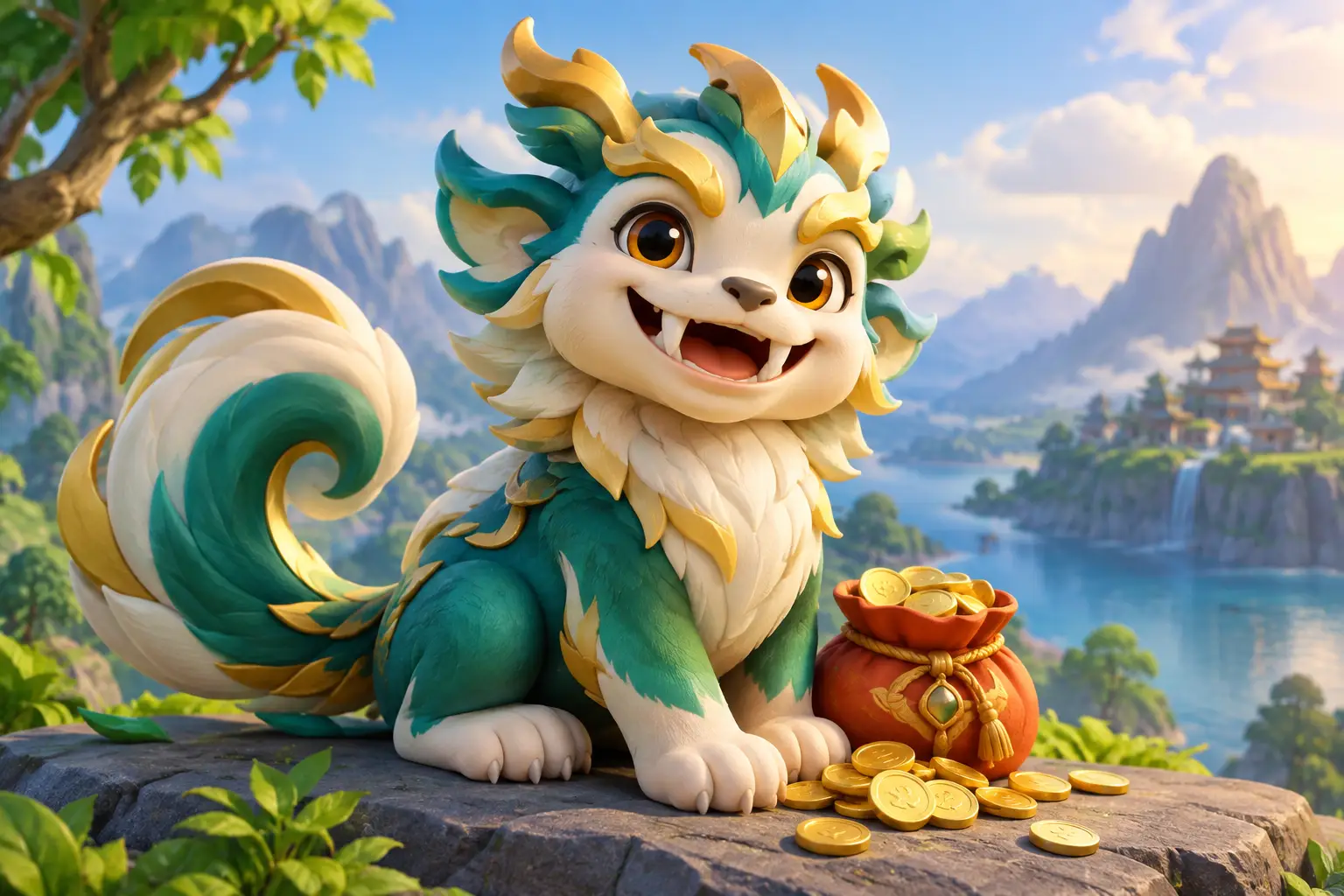 Arkan Sonney Spirit Companion: Luck With Teeth