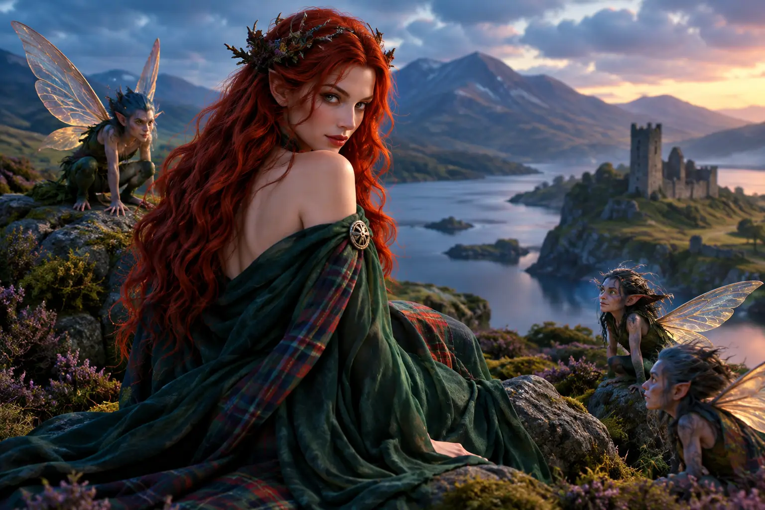 Baobhan Sith and the Scottish Fae of Warning