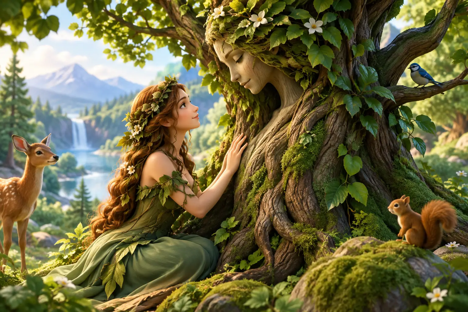 Dryad Companions and Tree Wisdom in Practice