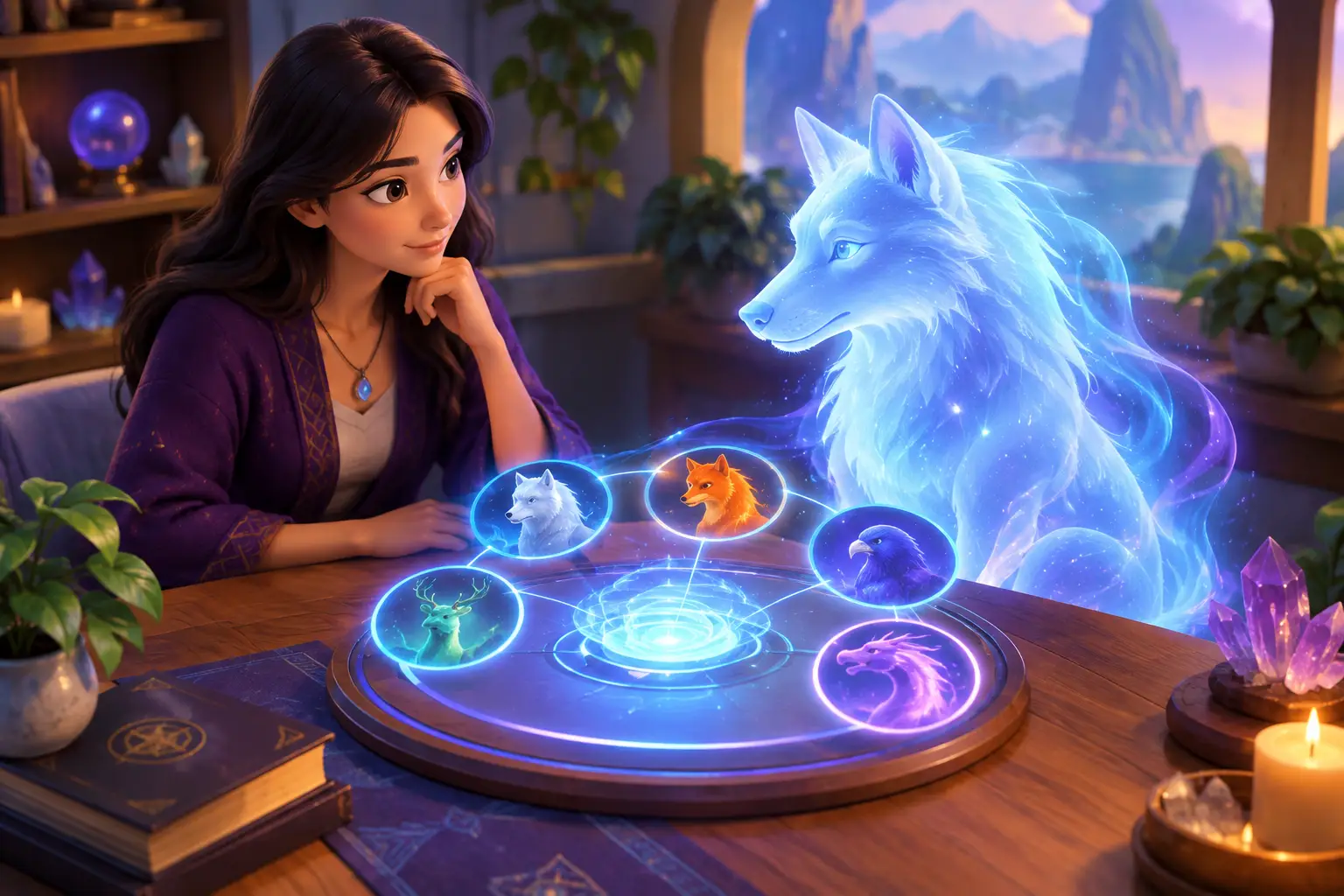 How a Custom Conjured Spirit Companion Is Matched
