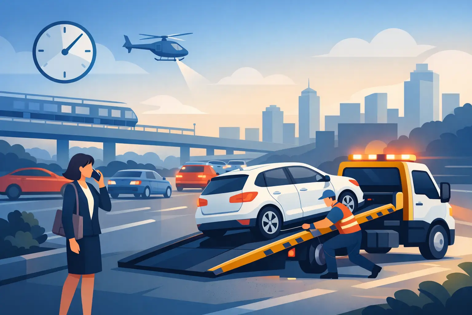 Emergency Towing for Commuters When Minutes Matter