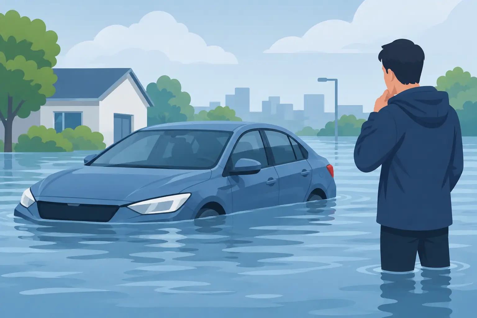 Flooded Car Precautions: What to Do First