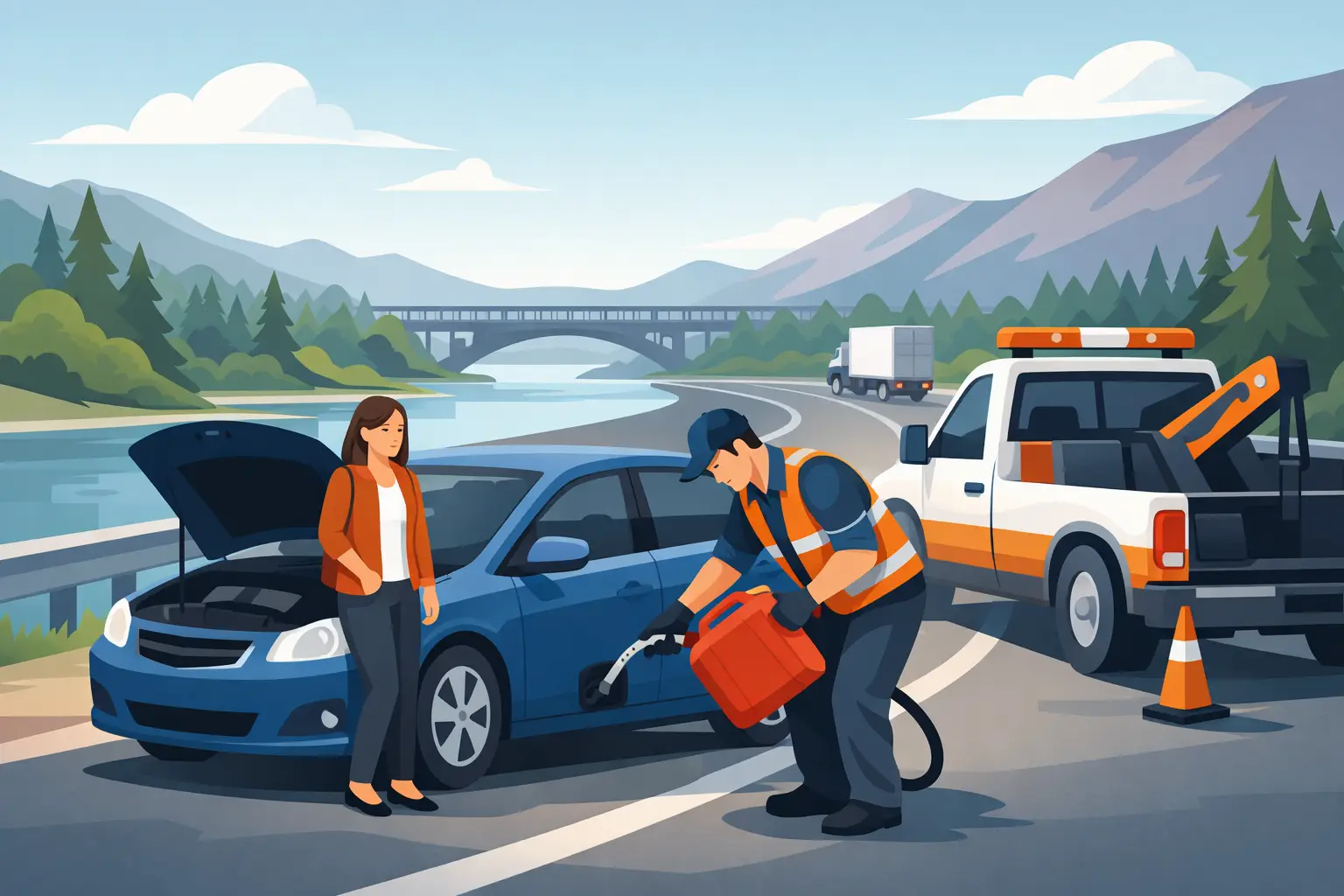 Troutdale Roadside Fuel Help When You Need It