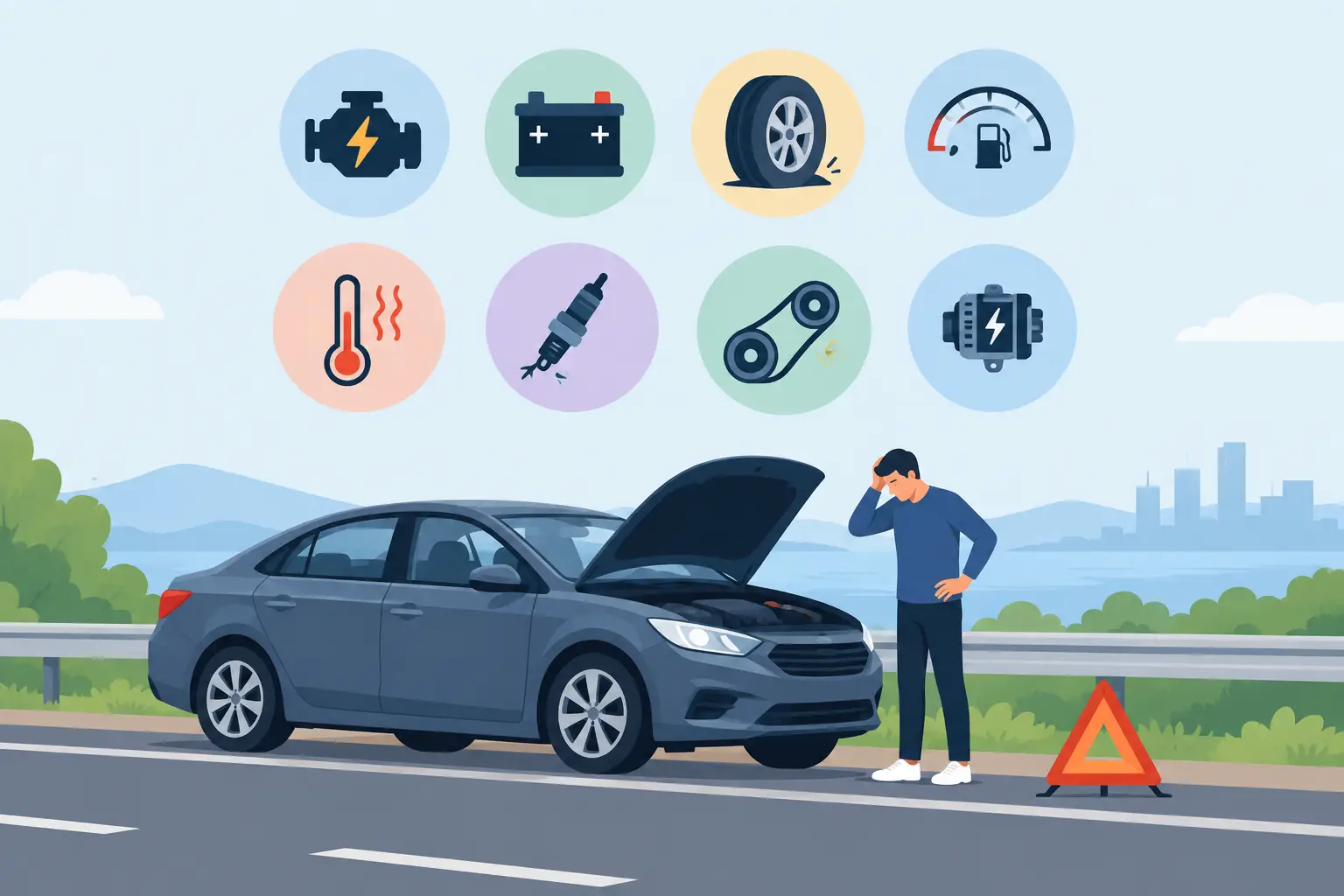 What Causes Roadside Breakdowns? 8 Common Reasons