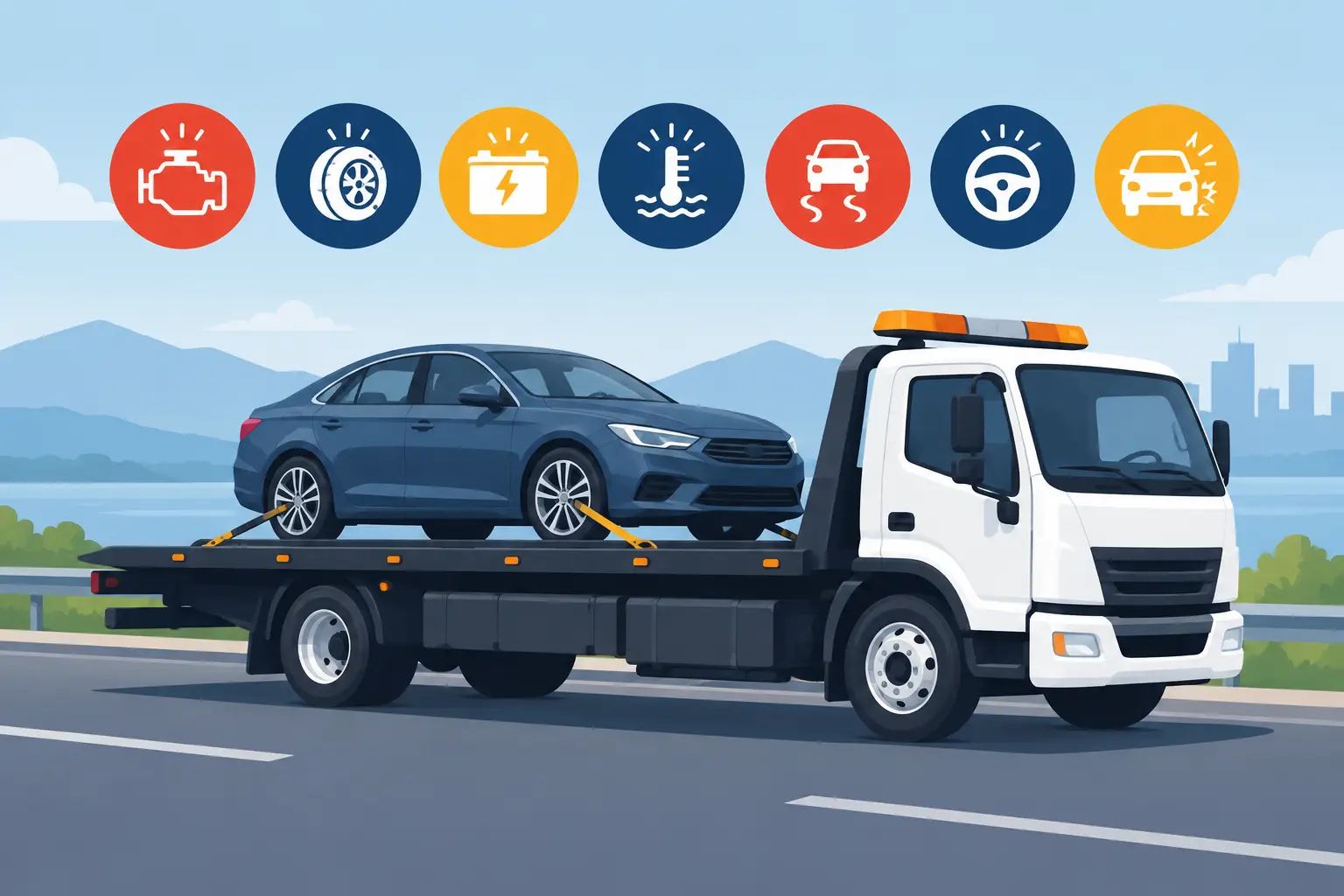 7 Signs Needing Flatbed Towing You Shouldn't Ignore