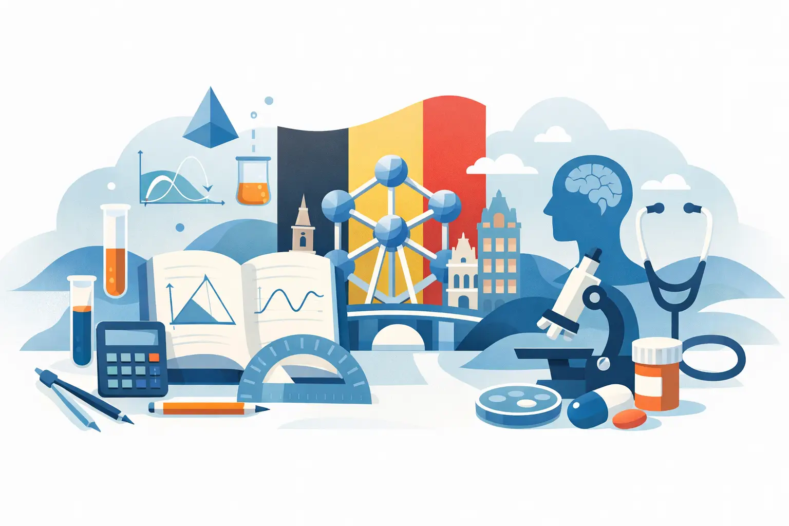 Maths concours médecine Belgique: quoi réviser