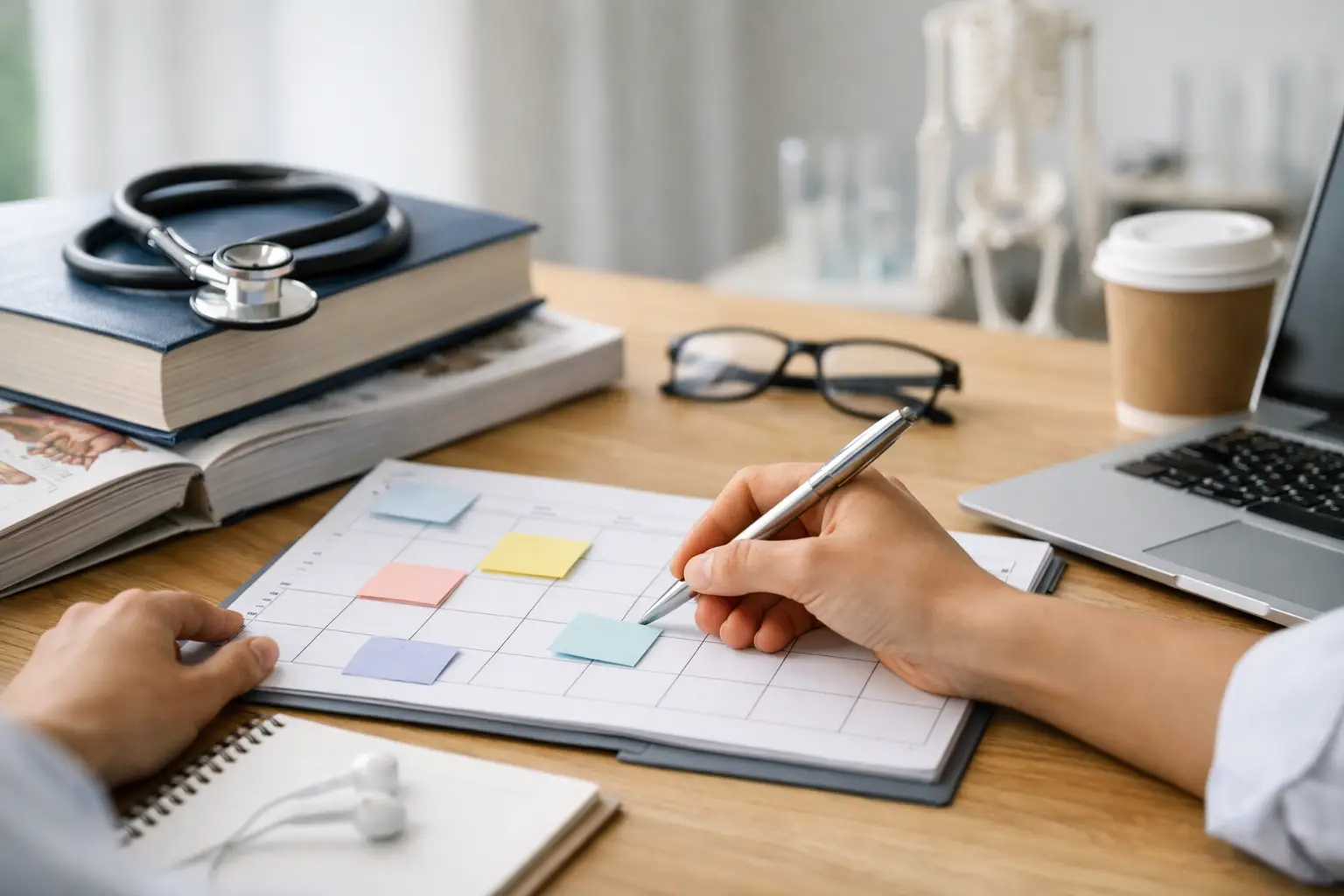 Exemple planning étudiant post-bac médecine