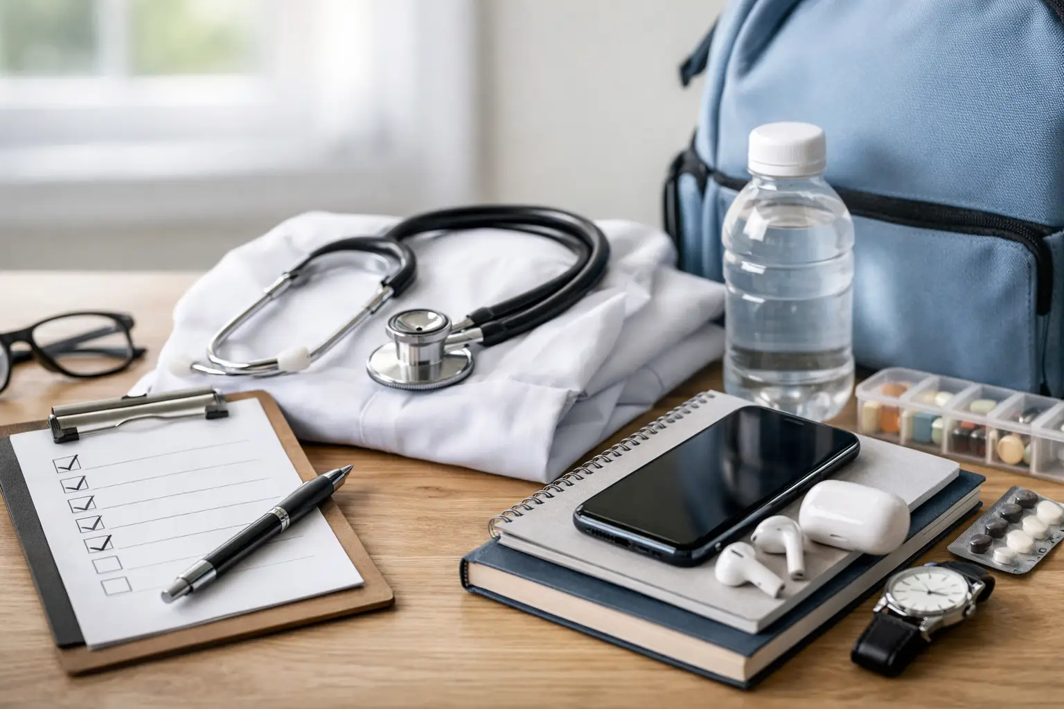 Checklist jour d’examen médecine : zéro oubli