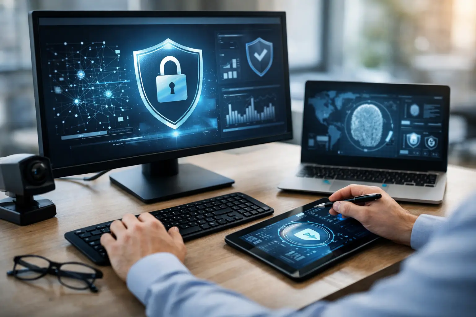 Cyber Security Basis Check Software im Einsatz