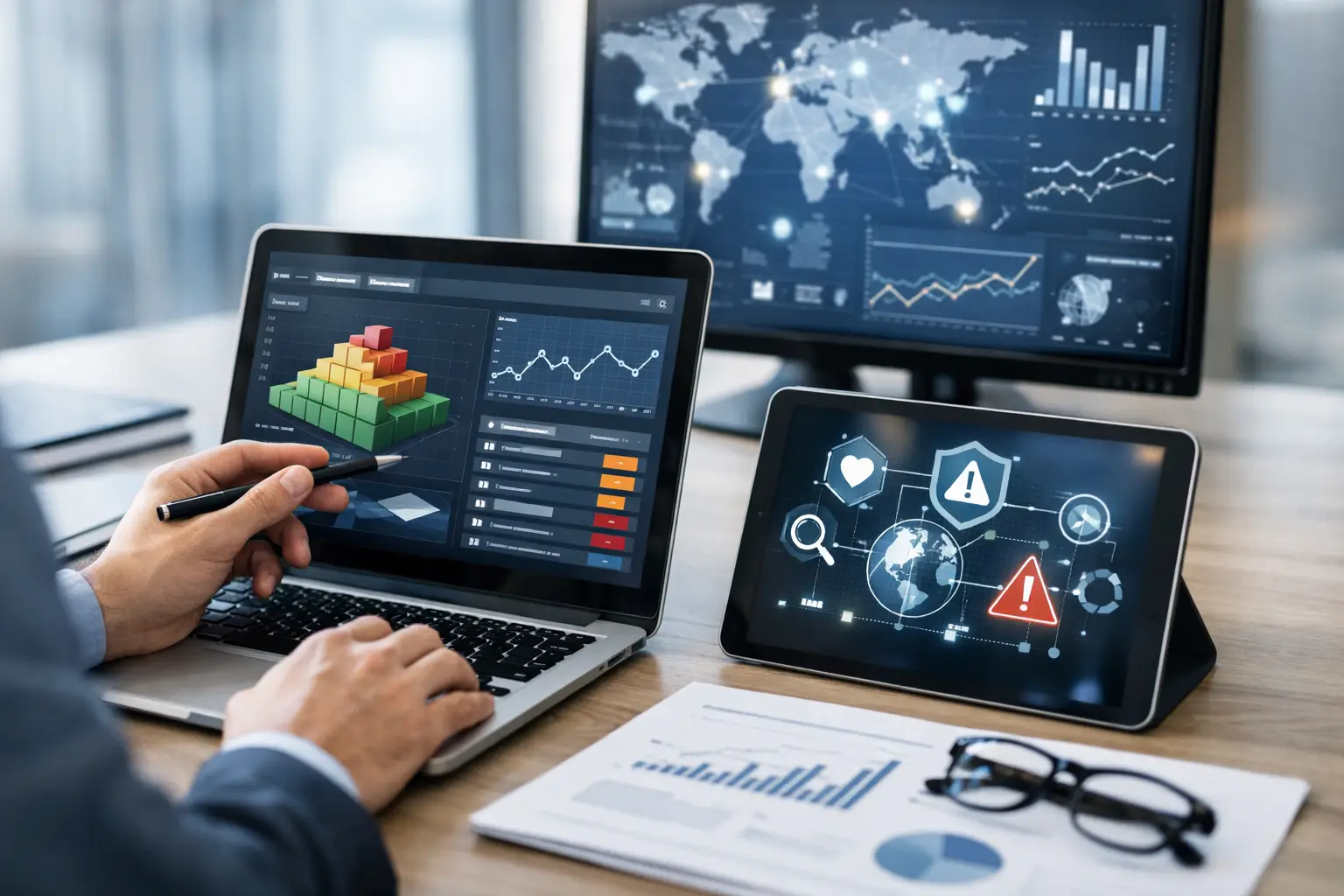 Digitales Risikoregister für Unternehmen