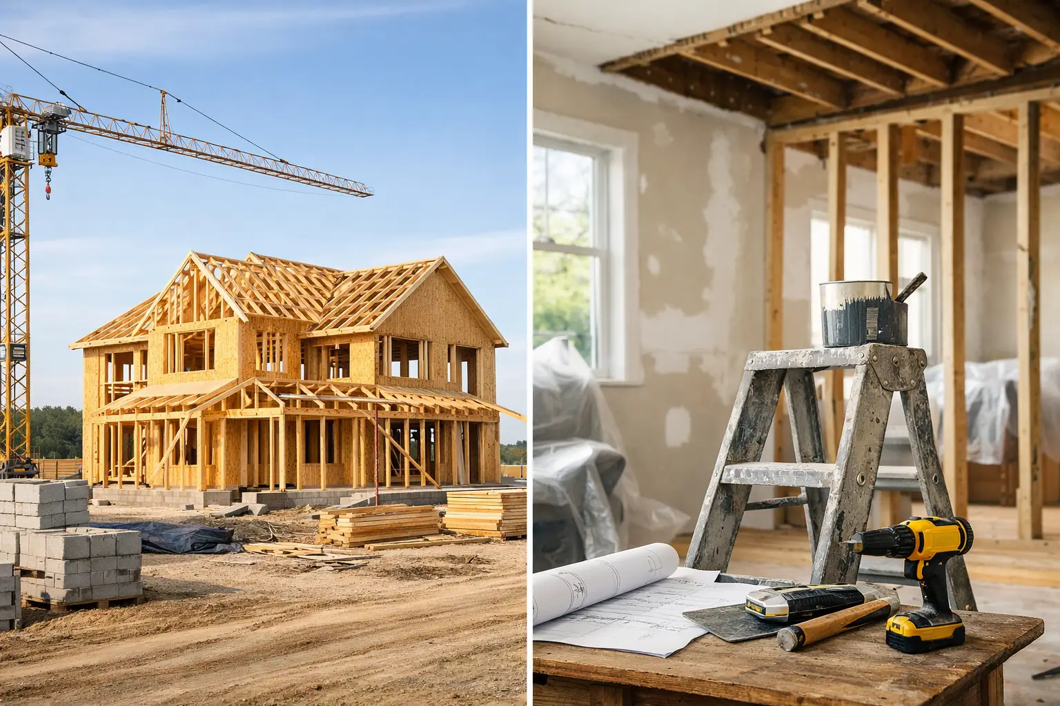 Construction Loan vs Renovation Loan