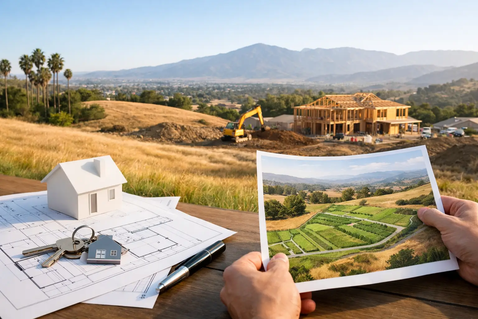 How to Buy Land and Build in California