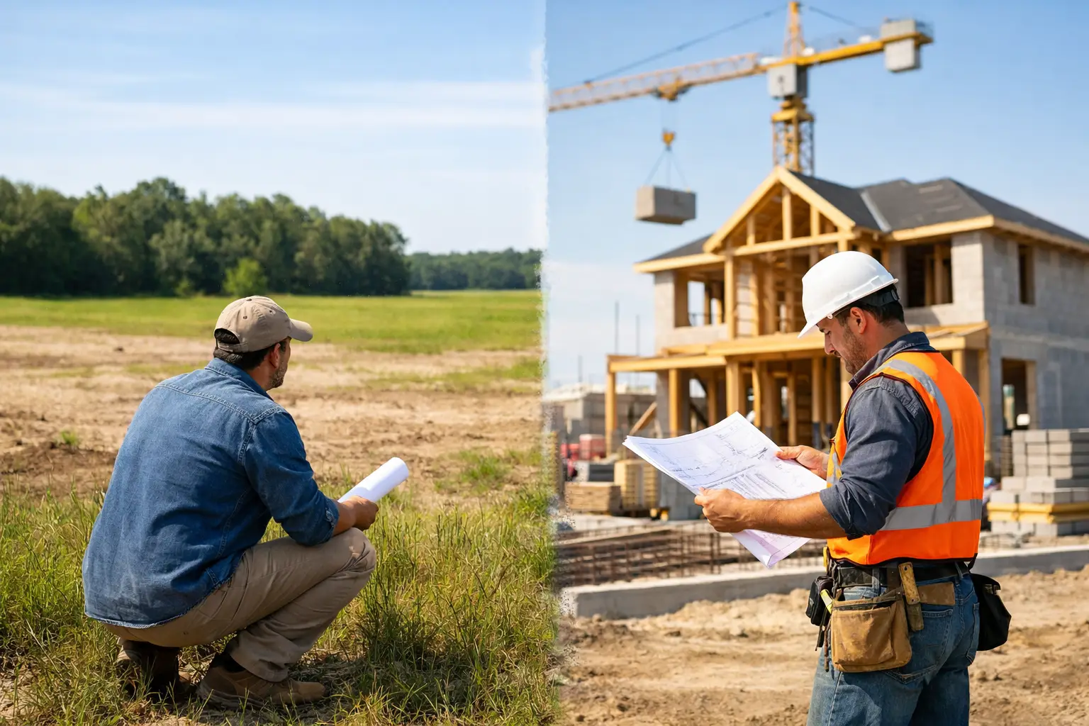 Land Loan vs Construction Loan Explained