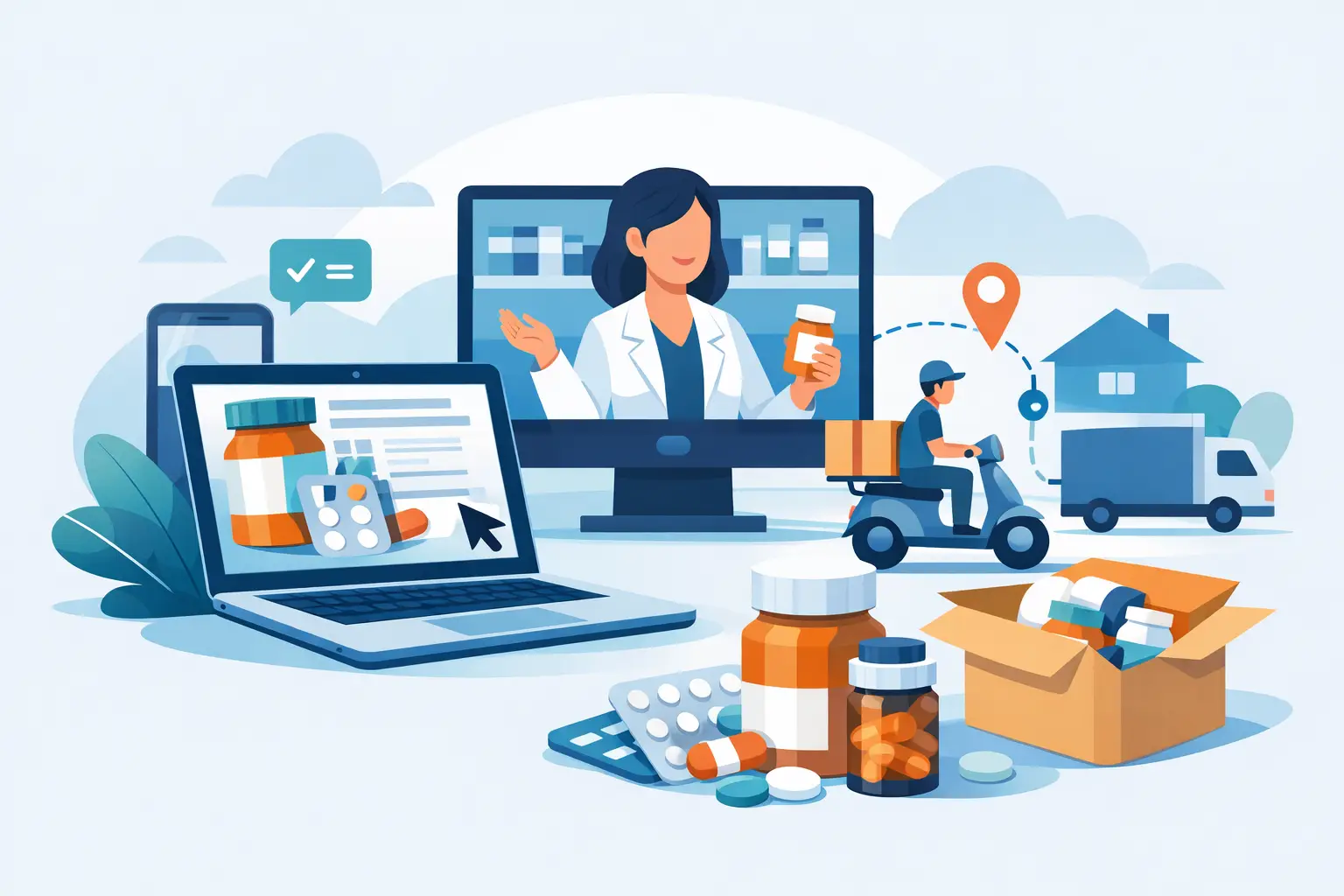 How Online Prescription Fulfillment Works