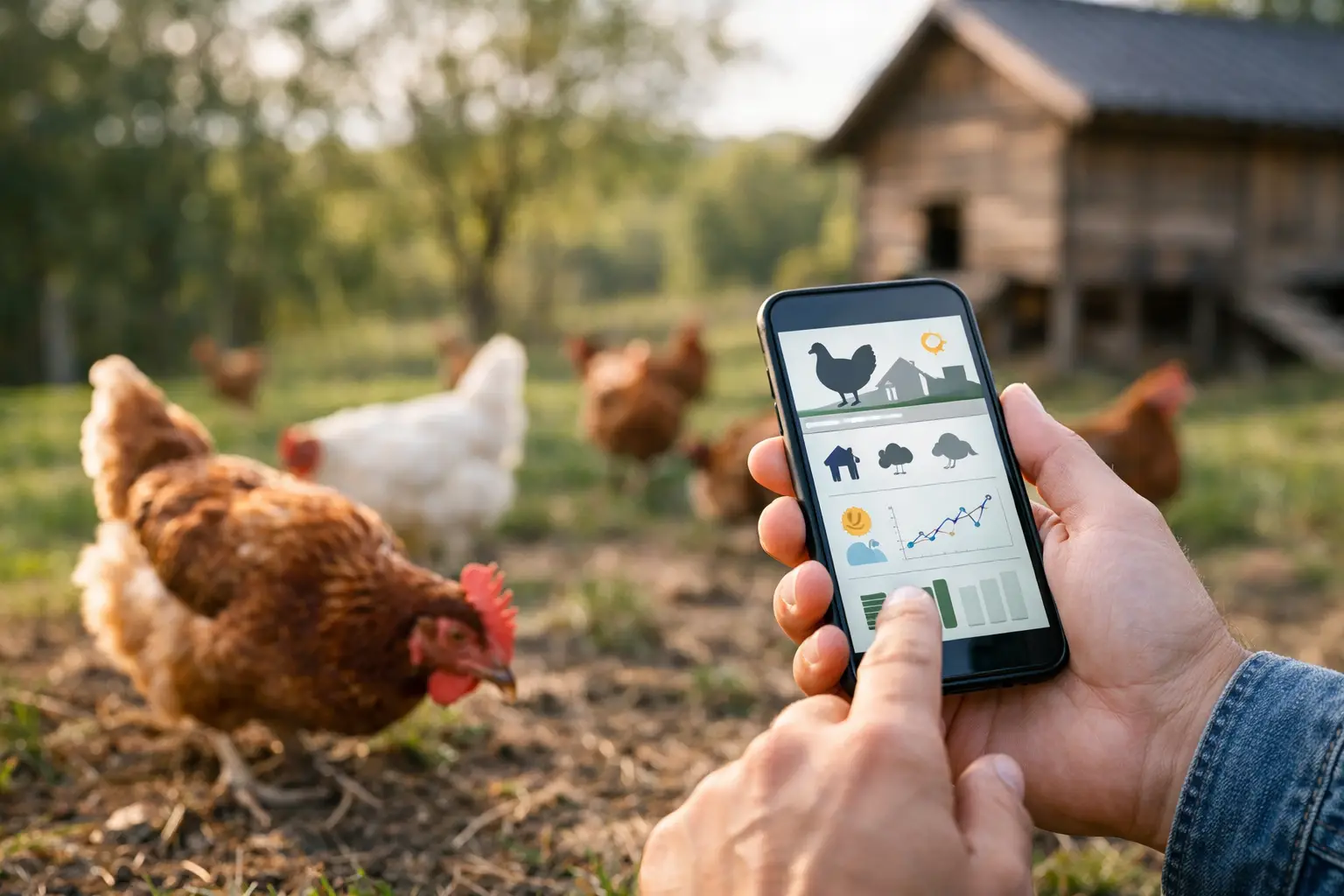 App för hönsägare som ger bättre koll