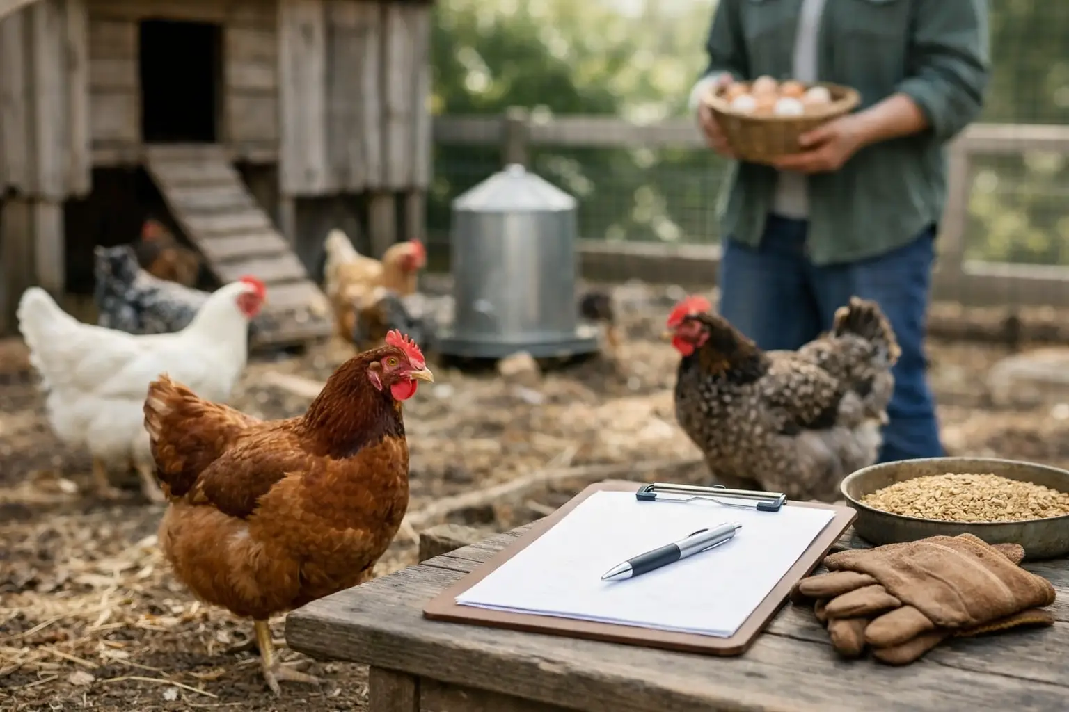 Guide till flockadministration för hobbyhöns
