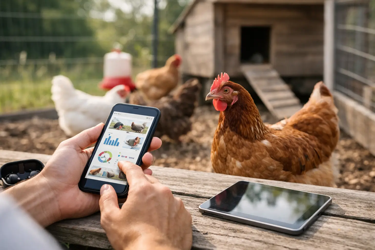 Recension av app för hönsägare