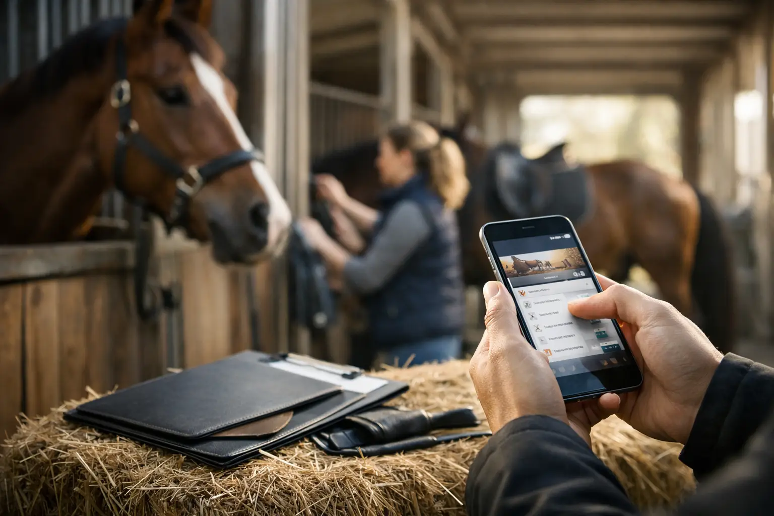 Offline app för stall som funkar på riktigt