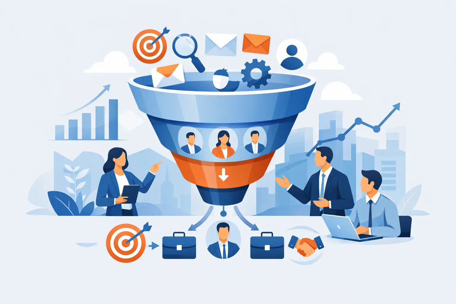 Funnel Strategy für qualifizierte B2B-Leads