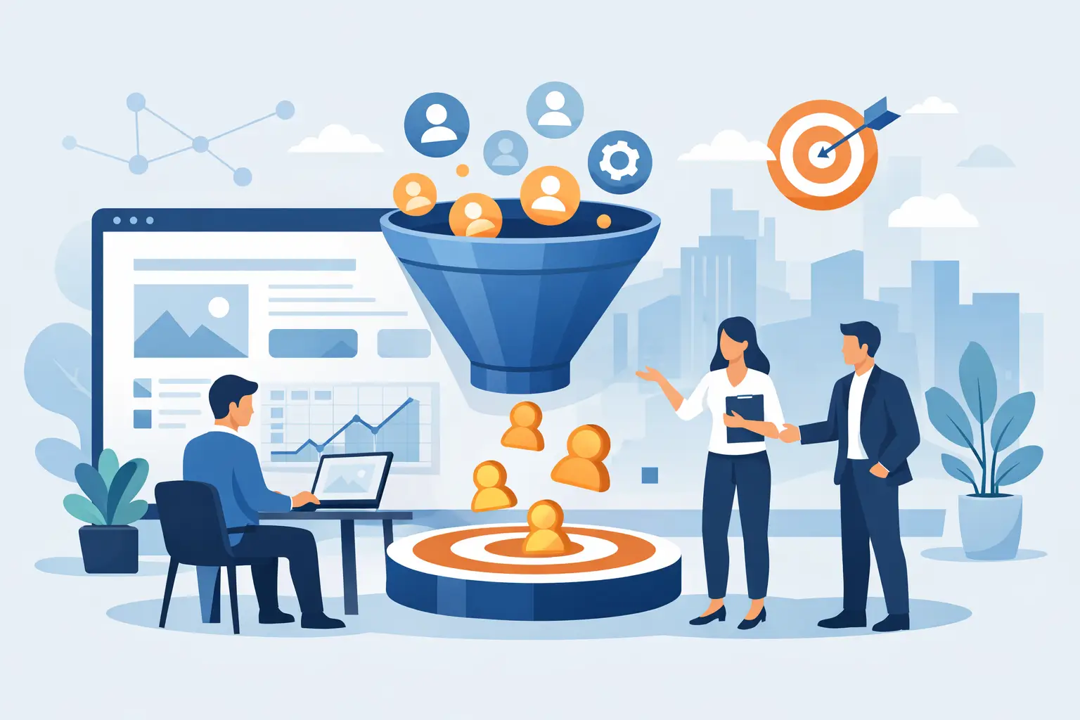 Landingpage für B2B-Leads erstellen