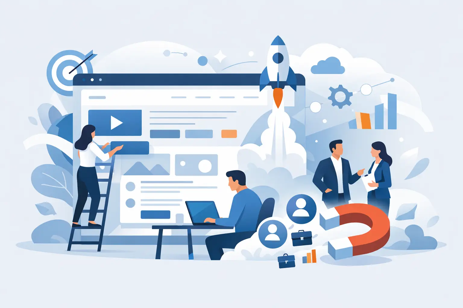 Landing Page Creation für mehr B2B-Leads