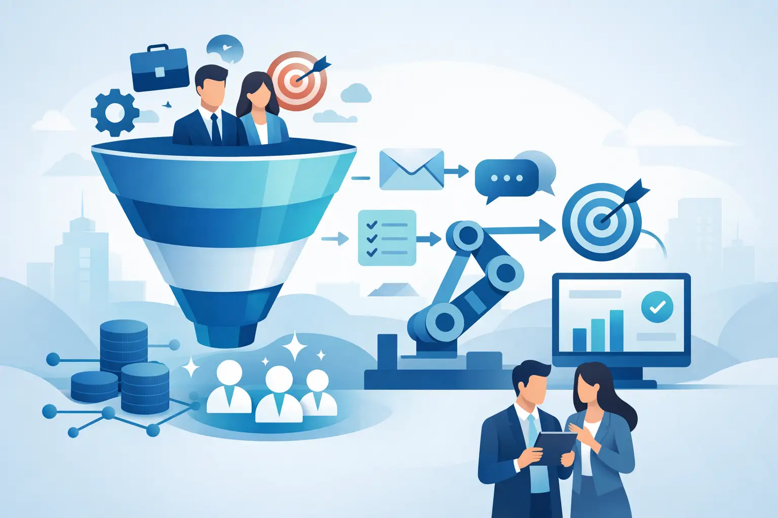 Funnelautomation für qualifizierte B2B-Leads